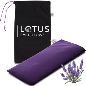 Lep001 Nolava Designs Lotus Weighted Lavender Eye Pillow Sleeping And Meditation Mask Yoga