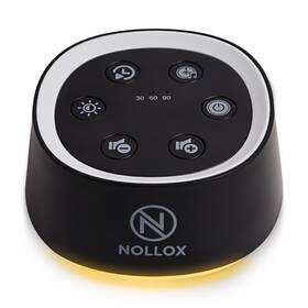 Nollox Lj-b008 White Noise Sound Machine For Baby - Soothing Sleep Aid With Adjustable Black