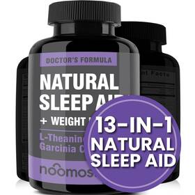 Noomost 662187381596 Natural Sleep Aid Supplements With Magnesium L 60 Count Pack Of 1