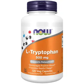 0167 Now Foods L Tryptophan 120 Count Premium Nutritional Supplement For Relaxation And Sleep