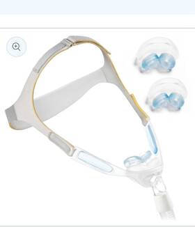 Nuance Pro Gel Mask 1105160 Pillows Frame Complete Set Headgear Cushions