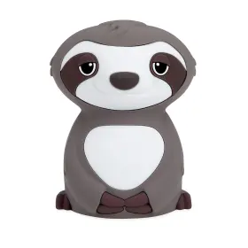 80093cs8 Nuby Sloth Baby Silicone Nightlight Rechargeable Color Changing Touch Night