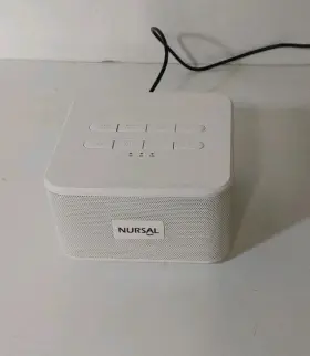 Cas-01011 Nursal White Noise Sound Machine Timer Natural And Fan Sounds