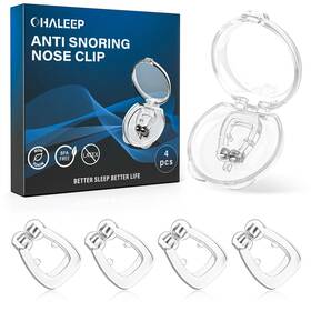 Ohaleep 727636794850 Anti Snoring Devices Snore Stopper With Adjustable Magnet M Clear