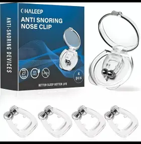 8675309 Ohaleep Anti-snoring Device Snore Stopper With Adjustable Magnet 4 Piece Nose Clip L K