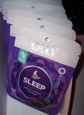 9040752 Olly 858158015175 7 Travel Packs Purple Blackberry Zen Sleep Gummie 10 Pieces Ea M7