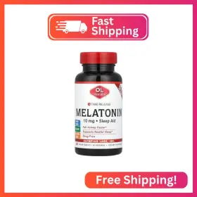 91036 Olympian Labs Melatonin 10mg Time Release With Vitamin B6 - Maximum Strength Tab
