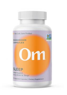 Om Mushroom Superfood 850011996003 12/26 Sleep Capsules Supplement 90 Cou