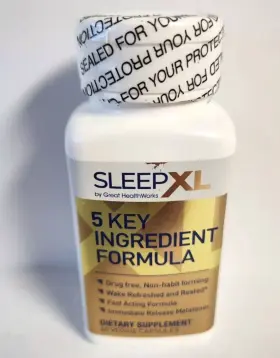 Omegaxl 850039872044 Sleepxl Sleep Supplement Non-habit-forming Formula 60 Capsules Exp 09/26
