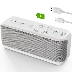 Cr1016 Onlyee Sound Machine For Adults Usb Rechargeable White Noise Off