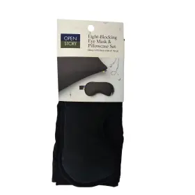 Open Story 196365842413 Light-blocking Eye Mask And Pillowcase Set