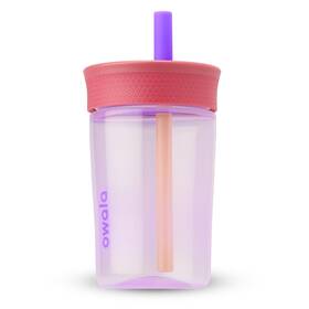 Owala C06143 Kids Insulation Bpa-free Plastic Tumbler With 15 Ounces Lilac Rocket