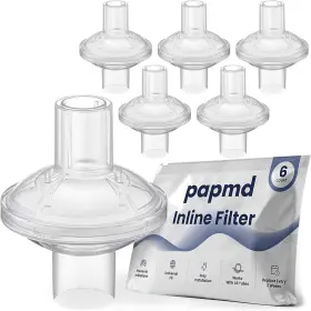 Pap Md 313020436491 Inline Cpap Filters For Machines Clean Air And Enhanced Comfort