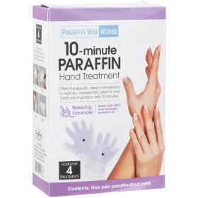 B014fpmwjm Paraffin Wax Works 10-minute Hand Treatment Relaxing Lavender Spa