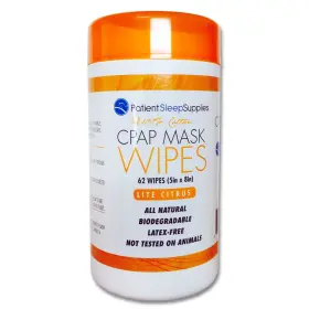 Patient Sleep Supplies 655315010338 Cpap Mask Wipes Lite Citrus