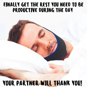 Gsss-12-4016 Perfect Life Ideas Stop Snoring Chin Strap For Cpap Users - To Get The Rest