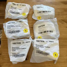 1007936 Philips Respironics Comfortselect Cushion Small Comfot Select Ref # Lot Of 6