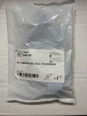 1040138 Philips Respironics Rp Comfort Gel Full Headgear Black And Blue. Ref