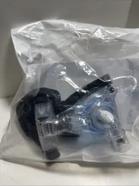 1070038 Philips Respironics M Comfort Gel Blue Nasal Mask With Headgear Medium New