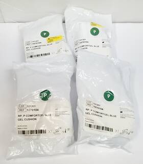 Philips 1070104 Lot Of 4 Respironics Comfortgel Blue Flap And Gel Cushion Petite