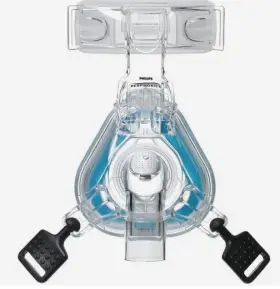 1081801 Philips Respironics Rp-m Comfortgel Blue Full Cushion With Headgear Medium New Sealed