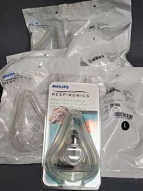 Philips 1090294 Lot Of 7 Respironics Large Rp-l Amara Cushion A7031 Brand New