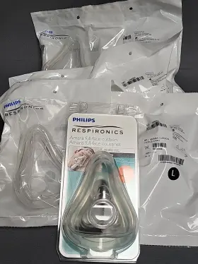 1090294 Philips Lot Of 7 Respironics Large Rp-l Amara Cushion A7031 Brand New
