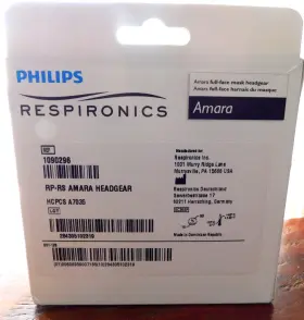 1090296 Philips Oem Amara Headgear Replacement Rp Rs Reduced Size New In Box