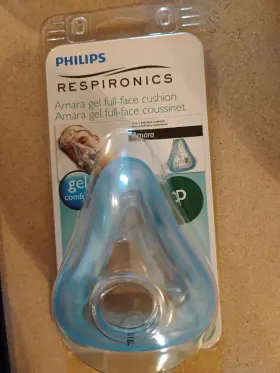 1090490 Philips Respironics Amara Silicone Full Face Mask Cushion P