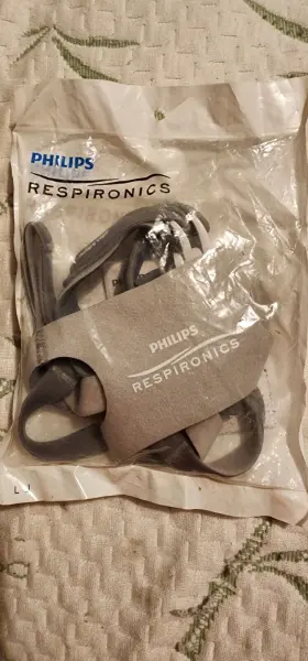 1090697 Philips Respironics Amara View Headgear Only With Magnetic Clips New Large