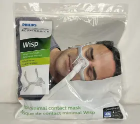 1094051 Philips Respironics Wisp Nasal Mask Fabric Frame With Magnetic Clips