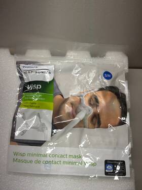 Philips 1101554 Small/medium Wisp Mask Fabric Frame No Headgear