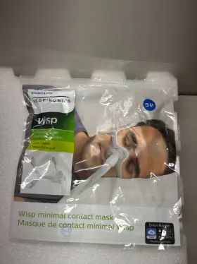 1101554 Philips Small/medium Wisp Mask Fabric Frame No Headgear