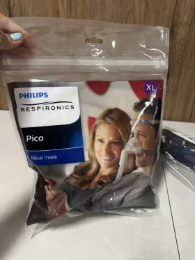 1104917 Philips Respironics Pico Nasal Cpap Mask Xl Headgear New Sealed