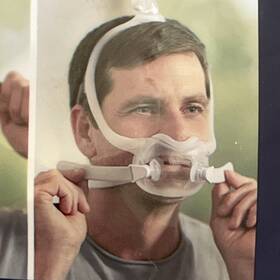 Philips 1133377 New Respironics Dream Wear Headgear For Cpap Full Face Mask Sealed