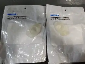 1137962 Philips Lot Of 2 Respironics Dreamwisp Cushion Holder Connecter Medium #tb4