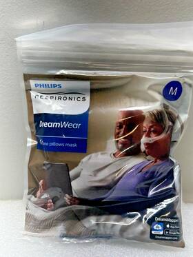 Philips 1146415 Medium Dreamwear Silicone Pillows Frame With Headgear