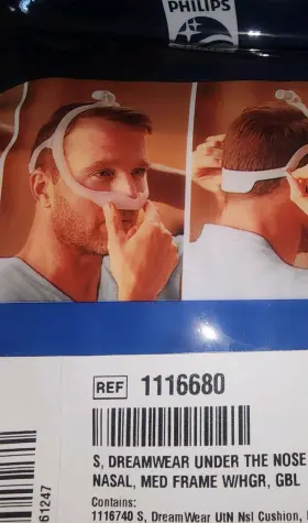 116680 Philips Replacement Nasal Cushion Small