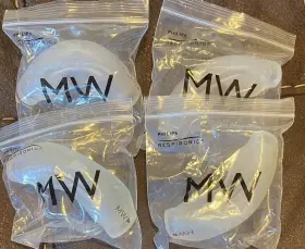 61500 Philips Lot Of 4 Respironics Swift Fx Under Nose Nasal Cushion Mw
