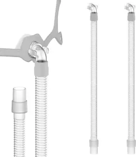 Philips 711181531268 2pcs Replacement Tube For Respironics Wisp Short With Improved Quick Relea