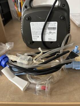 Philips 7305pd Respironics Inspiration Elite Compressor Nebulizer Used