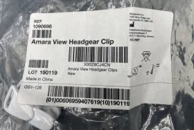 1090698 Philips Respironice Inc Respironics Cpap Amara View Magnetic Headgear Replacement Clips New