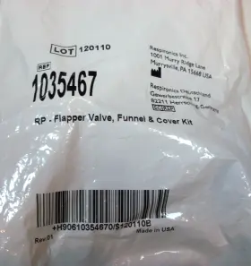 1035467 Philips Respironics Rp Flapper Valve Funnel/cover Kit Brand New