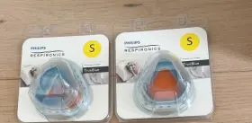 1071862 Philips / Respironics Inc 1071861 2 New Replacement Trueblue Nasal Cushions Flap P