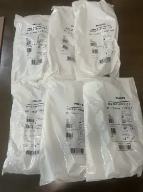 Rp-15 Philips Lot Of 6 Respironics Tubing Hoses 15mm