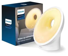 Philips Smartsleep 073502048344 Sleep And Wake-up Light Simulated Sunrise Sunset Multiple Lights So