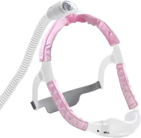 Pinklilycare 726084843738 Satin Cpap Strap Covers Mask Frame To Fit Dreamwear Or Resmed Airfit