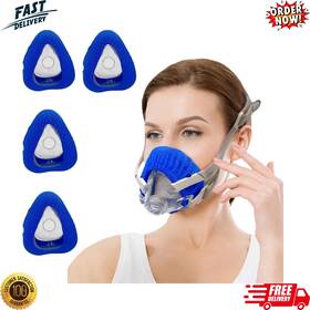 Playwoowgo 699838209145 4 Pack Cpapft Mask Liners Covers For Seal Cushion Comfort Silky Ma