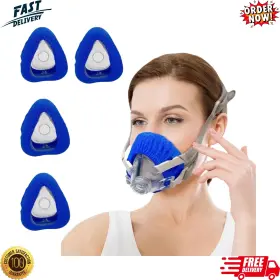 Playwoowgo 699838209145 4 Pack Cpapft Mask Liners Covers For Seal Cushion Comfort Silky Ma