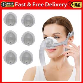 Playwoowgo 744110467062 6 Pack Nasal Cp Ap Mask Liners Compatible With N20 Cushions Soft Th